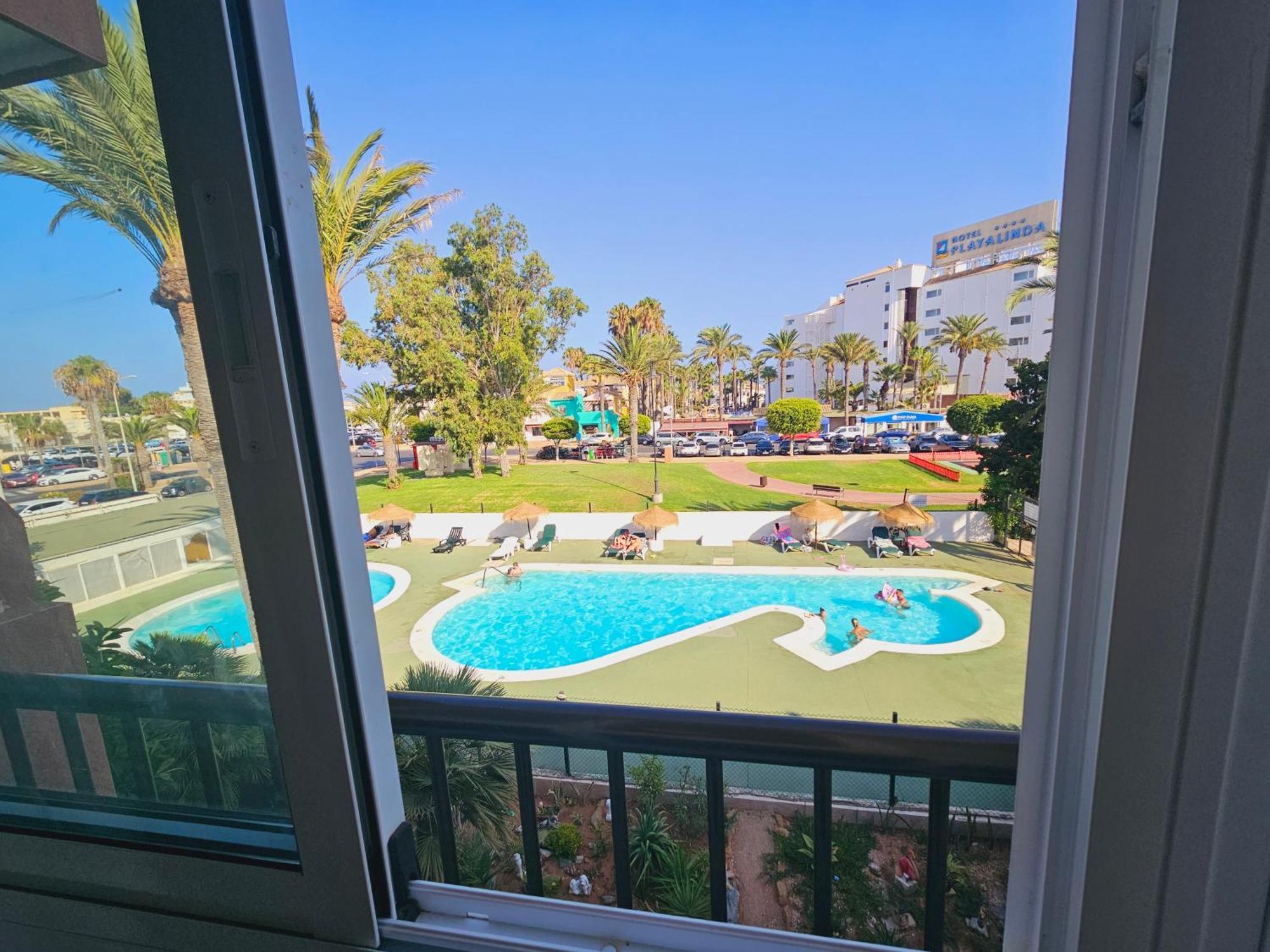 Apartamento Buganvilla Beach Roquetas de Mar Buitenkant foto
